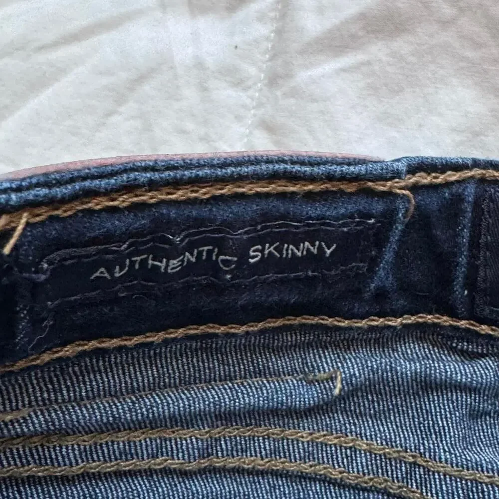 Dark wash authentic jeans lucky brand youth sz 4 5 casual‎ straight leg